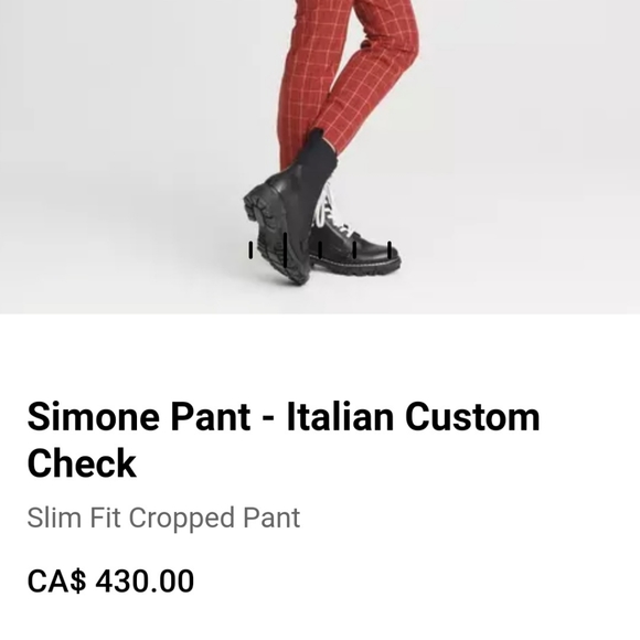 Simone Cigarette Pant - Picture 5 of 6